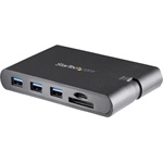 StarTech USB-C -> HDMI 1.4 VGA Gigabit LAN microSD adapter szürke