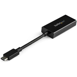 StarTech USB-C / Thunderbolt -> HDMI 2.0 M/F adapter 0.2m fekete DP Alt Mode