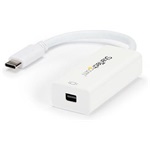 StarTech USB-C -> Mini DisplayPort 1.2 M/F adapter 0.2m ezüst