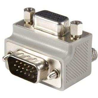 StarTech VGA -> VGA M/F adapter szürke 90°
