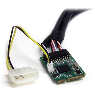 StarTech mini PCI-E x1 1+2 portos FireWire A FireWire B IO vezérlő