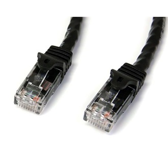StarTech RJ45 CAT6 UTP -> RJ45 CAT6 UTP M/M adatkábel 0.5m fekete
