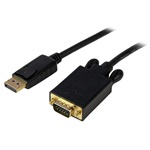 StarTech Displayport mini -> VGA M/M video jelkábel 3m fekete