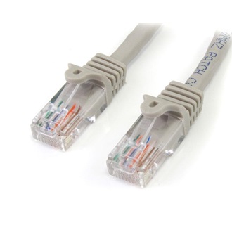StarTech RJ45 CAT5e UTP -> RJ45 CAT5e UTP M/M adatkábel 15m szürke