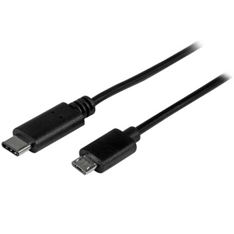 StarTech -> USB-B 2.0 micro M/M adatkábel 1m fekete