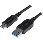 StarTech USB-C -> USB-A 2.0 M/M adatkábel 1m fekete