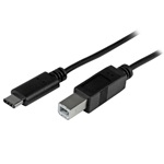 StarTech -> USB-B 2.0 M/M adatkábel 1m fekete