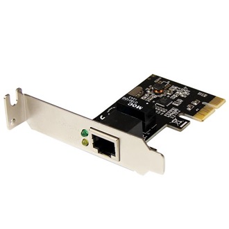 StarTech PCI-E x1 10/100/1000Mbps hálózati szerver adapter low profile