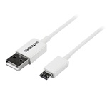 StarTech USB-A 2.0 -> USB-B 2.0 micro M/M adatkábel fehér