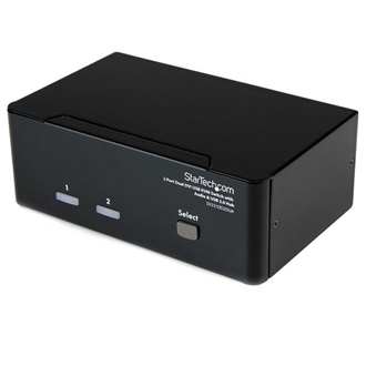 StarTech Dual DVI 2 portos USB2.0 KVM switch