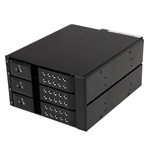 StarTech 3.5" SATA backplane fekete