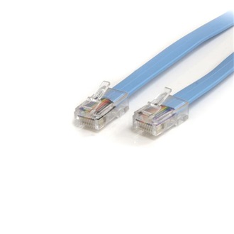 StarTech RJ45 CAT5 UTP M/M adatkábel 1.8m Cisco Console Rollover kék