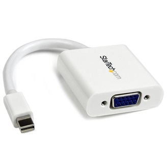 StarTech Displayport mini -> VGA M/F adapter 0.18m fehér
