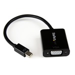 StarTech Displayport mini -> VGA M/F adapter 0.18m fekete
