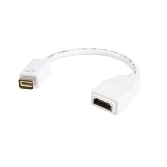 StarTech DVI mini -> HDMI M/F adapter 0.2m Macbooks, iMac fehér