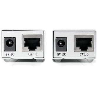 StarTech Serial RS-232 -> RJ45 CAT5 UTP F/F extender ezüst max. 1000m