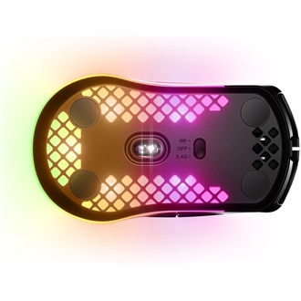 Steelseries Aerox 3 (2022) Onyx optikai Bluetooth / vezeték nélküli gaming egér fekete
