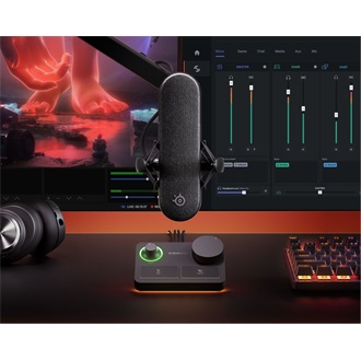 Steelseries  Alias Pro mikrofon fekete