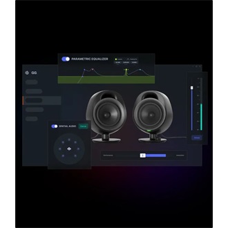 Steelseries Arena 3 hangszóró fekete