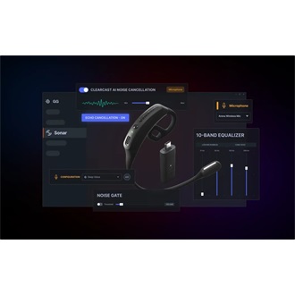 Steelseries Arena mikrofon fekete