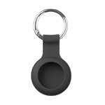 TACTICAL AIRTAG BEAM SILICONE szilikon tok kulcstartó, karabíner, FEKETE Apple AirTag