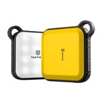 TACTICAL BADASS vésztöltő USB+Type-C aljzat 10050mAh, LED lámpa, CITROMSÁRGA