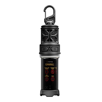 TACTICAL KOMARKILL powerbank Type-C aljzat (5000mAh, zseblámpa, karabíner, szúnyogírtó, kitámasztó, IPX6) FEKETE