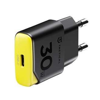 TACTICAL MINIMI hálózati töltő Type-C aljzat 30W, gyorstöltő, FEKETE