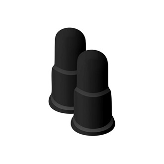 TACTICAL ROGER PENCIL érintőképernyő ceruza póthegy 2db (szilikon, Tactical Roger Pencil kompatibilis) FEKETE