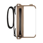 TACTICAL SPLASH POUCH 2.0 vízhatlan/vízálló tok, AQUA univerzális, cipzár, SÖTÉTBARNA