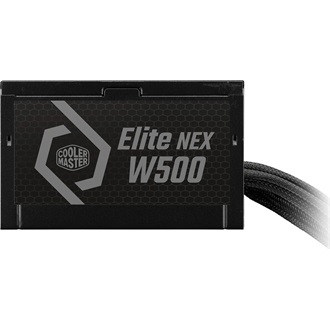 TÁP Cooler Master 500W - Elite NEX W500 230V - MPW-5001-ACBW-BE1 - 80+ - ATX 12V Ver. 2.41 - Fekete Tápegység