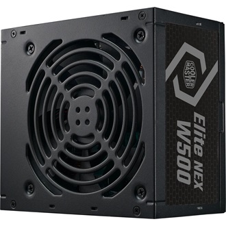 TÁP Cooler Master 500W - Elite NEX W500 230V - MPW-5001-ACBW-BE1 - 80+ - ATX 12V Ver. 2.41 - Fekete Tápegység