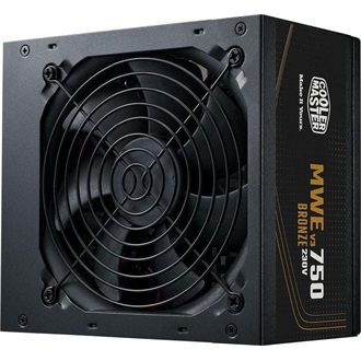 TÁP Cooler Master 750W - MWE Bronze 750 V3 - MPE-7501-ACAAW-3BEU - 80+ Bronze ATX3.1 - Fekete Tápegység