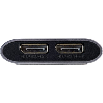 StarTech Thunderbolt 3 -> 2db DisplayPort 1.4 M/F adapter 0.3m szürke