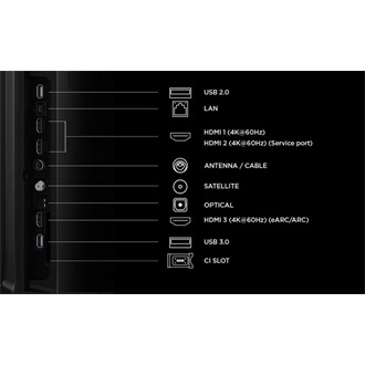 TCL 50P7L 50" HVA LED smart TV