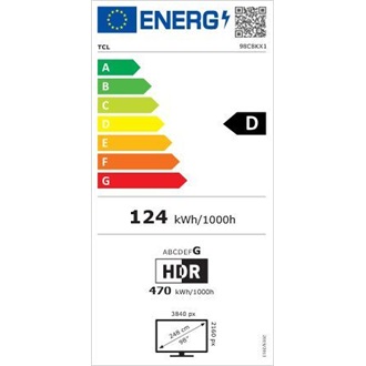 TCL 98C8K 98" Quantum Dot VA MiniLED smart TV
