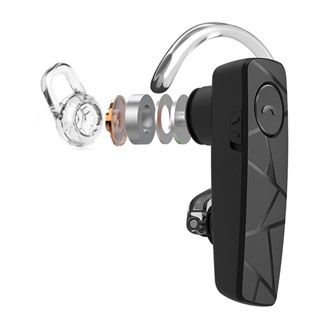 TELLUR VOX 60 bluetooth fülhallgató MONO v5.2, multipoint, FEKETE