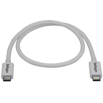 StarTech Thunderbolt 3 -> Thunderbolt 3 M/M adatkábel 0.5m fehér
