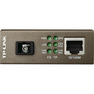 TP-Link MC112CS single-mode 100M fiber konverter