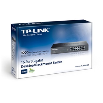 TP-Link TL-SG1016D rack switch