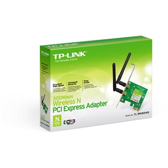 TP-Link TL-WN881ND 300Mb/s PCIe x1 Wi-Fi hálózati adapter
