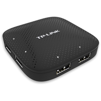 TP-Link UH400 4-portos USB3.0 hub fekete