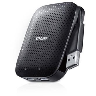 TP-Link UH400 4-portos USB3.0 hub fekete