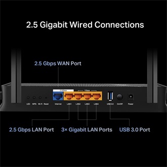 TP-Link Archer BE550 BE3600 Dual-Band Wi-Fi router