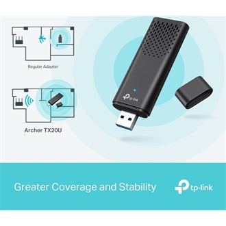 TP-Link Archer TX20U AX1800 1,8Gb/s USB-A Dual-Band Wi-Fi hálózati adapter