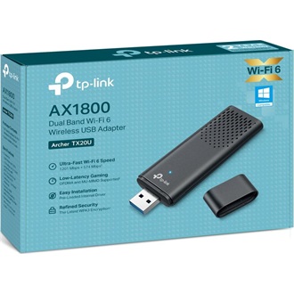 TP-Link Archer TX20U AX1800 1,8Gb/s USB-A Dual-Band Wi-Fi hálózati adapter