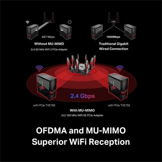 TP-Link Archer TXE75E AXE5400 5,4Gb/s PCIe x1 Tri-Band Wi-Fi Bluetooth hálózati adapter