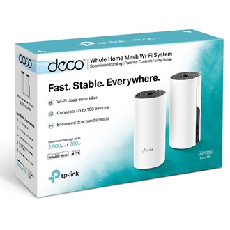 TP-Link Deco M4 AC1200 Dual-Band Wi-Fi mesh system (2db)