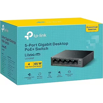 TP-Link LS105GP LiteWave PoE switch