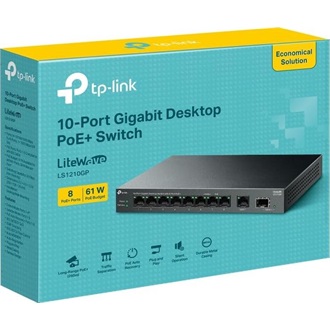 TP-Link LiteWave LS1210GP PoE switch